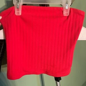 Red American eagle tub top